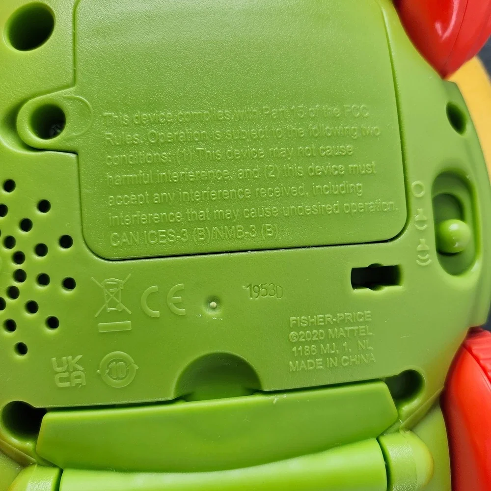 Fisher Price Linkimals ABC 123 Turtle Light Up Toy Tested Works Video